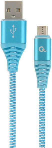 Laidas Gembird USB To Micro USB Premium Cotton CC-USB2B-AMMBM-2M-VW USB 2.0, Micro USB, 2 m