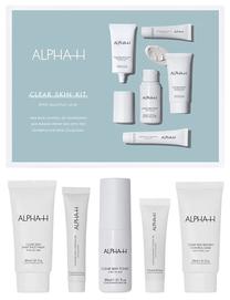 Veido priežiūros priemonių rinkinys Alpha-H Clear Skin, 112.5 ml, 5 vnt.