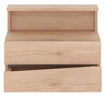 Naktinis staliukas Home4you Summer 77953, ruda sp., 43.5 cm x 54 cm x 41.2 cm