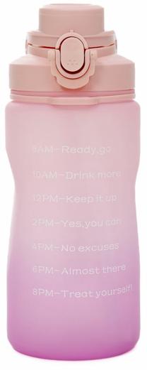 Бутылка для воды Homla Ombre 891804, розовый цв., пластик, 1.2 л