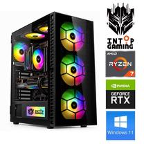 Стационарный компьютер Intop RM89100 AMD Ryzen 7 5700X, DDR4 16 GB, SSD+HDD 500 GB 2 TB, Nvidia GeForce RTX5060 8 GB GDDR7, Windows 11 Pro
