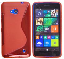 Telefono dėklas Telone, raudona sp., Microsoft
