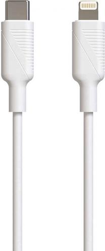 Kabelis Muvit MCUSC0006, Lightning/USB-C, 120 cm, balta sp.
