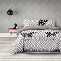 Patalynės užvalkalų komplektas AmeliaHome Basic Feel Free, įvairių spalvų, 155 x 220 cm