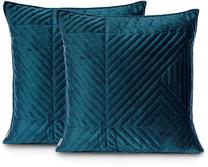 Pagalvės užvalkalas DecoKing Pascali, mėlyna, 45 cm x 45 cm, 2 vnt.