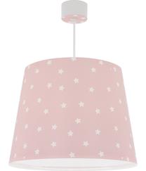 Valgusti rippuv Dalber Star Light Pink, E27, 1 x 15 W, valge v./roosa v. / valge v., 25 x 33 cm