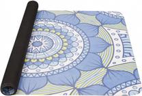 Fitnesa un jogas paklājs Yate Natural Fitness, zila krās./zaļa krās., 185 cm x 68 cm x 0.1 cm