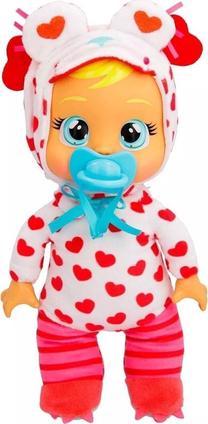 Lelle - jaundzimušais Cry Babies Monsters Momo, 25 cm, balta krās.