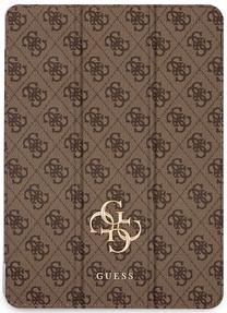 Planšetdatora vāciņš Guess GUIC12G4GFBR 4G Folio iPad Pro, brūna krās., 12.9"