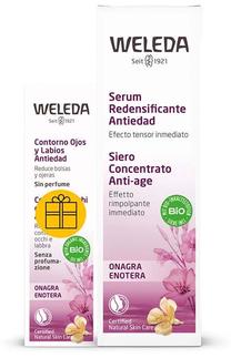 Veido priežiūros priemonių rinkinys Weleda Onagra Anti-Age, 40.0 ml, 2 vnt.