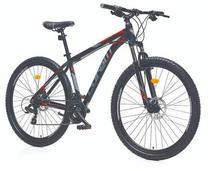 Dviratis kalnų Corelli Felix 1.3, 29 ", 18" rėmas, juoda sp./raudona sp./pilka sp.