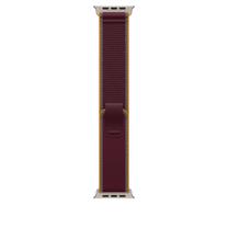Ремешок для часов Apple Trail Loop, 49 mm M/L, natural titanium цв./burgundy цв.