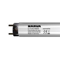 Spuldze Narva Luminiscējošā spuldze, T8, 3000 °K, G13, 15 W, 950 lm