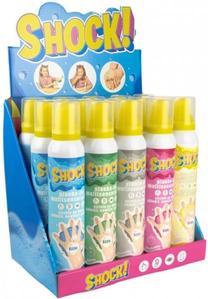 Gelinių figūrų gamybos rinkinys Tuban Shock Foam Gel, įvairių spalvų