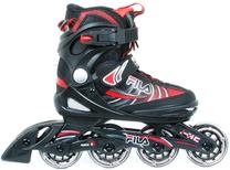 Riedučiai Fila J-One Combo 2Set, juoda sp./raudona sp., 28-32