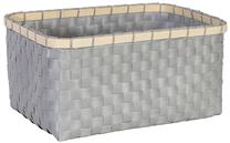 Groziņš Home4you, pelēka krās., 16 x 34 x 25 cm