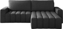 Kampinė sofa Bonett Inari 96, pilka sp., dešininė, 175 x 250 cm x 92 cm