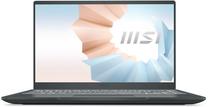 Portatīvais dators MSI Modern 14 B11MO-030XPL Gray PL, Intel® Core™ i3-1115G4 (6 MB Cache, 3 GHz), 8 GB, 512 GB, 14 ", Intel HD, pelēka krās., EN, Dos