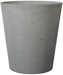 Gėlių vazonas Deroma Geomineral Cono, kompozicinės medžiagos, Ø 38.5 cm, antracito sp.