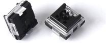 Klaviatūros dangtelis Keychron Low Profile Optical Black Switch Set 87 pcs, skaidri sp./juoda sp.
