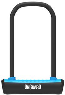 Замок OnGuard Neon 8155, синий цв./черный цв., 140 мм