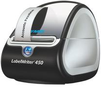 Etiketiprinter Dymo LabelWriter™ 450, 680 g, must v./hall v.