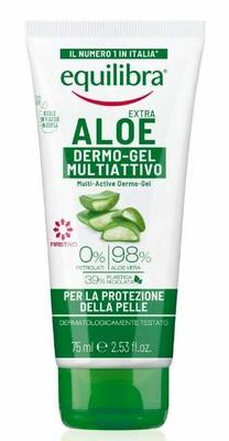 Kūno gelis, veidui ir kūnui Equilibra Aloe Extra, 75 ml