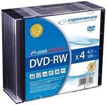 Įrašomas kompaktinis diskas Esperanza, 4.7 GB, 10vnt.