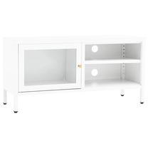 ТВ стол VLX, белый цв., 90 см x 30 см x 44 см