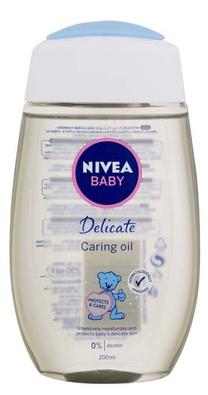 Kūno aliejus Nivea Baby Delicate Caring Oil, 124588, 200 ml