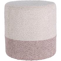 Pufas Home Styling Collection, smėlio sp./šviesiai rožinė sp./tamsiai rožinė sp., 35 cm x 35 cm x 34 cm