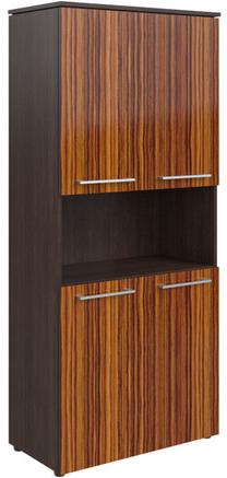 Biuro spinta Skyland Morris MHC 85.4, ruda sp., 195.6 cm x 42.3 cm x 85.4 cm