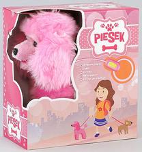 Interaktīva rotaļlieta Tommy Toys Pet Dog 416598, 24 cm, universāls, rozā krās.