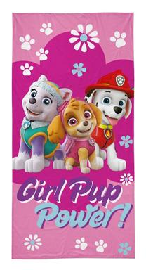 Vaikiškas rankšluostis Paw Patrol RD-135, rožinė sp., 140 cm x 70 cm