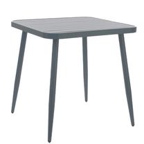 Lauko stalas Amadeus Poppy, pilka sp., 75 cm x 75 cm x 76 cm