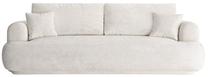 Sofa-lova Micadoni Ella Cor65, šviesiai smėlinė, 253 x 108 cm x 94 cm