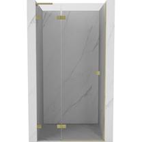 Dušo durys Mexen Lunar L Left, 120 cm x 200 cm, aukso sp./grūdintas