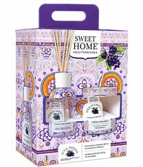 Mājas aromatizētājs, komplekts Sweet Home Collection Elderberry Flowers, 2 gab. Caurspīdīga krās.