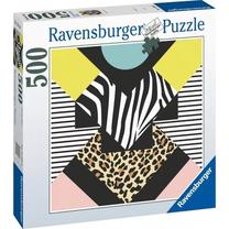 Dėlionė Ravensburger Geometric Patterns 16930, 50 cm x 50 cm, 500 vnt., įvairių spalvų