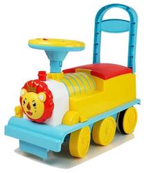 Толкать поезд Lean Toys Musical Lion Childrens Train, многоцветный