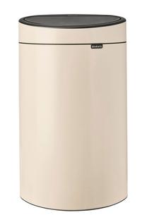 Šiukšliadėžė Brabantia Touch 200748, soft beige sp., 40 l, 72.7 cm x 43.5 cm
