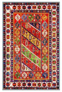 Kilimas Conceptum Hypnose EEXFAB832, įvairių spalvų, 220 cm x 140 cm