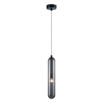 Valgusti rippuv Milagro Pax ML0337, G9, 1 x 9 W, grafiit v. / must v., 6 x 32 cm