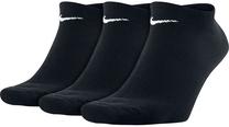 Sportinės kojinės Nike Value No Show 3, balta sp./juoda sp., 46-50, 3 vnt.