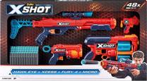 Žaislinis ginklas Zuru X-Shot Excel Combo 36585 Įvairių spalvų