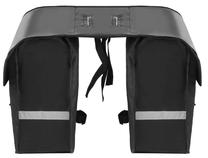 Dviračio krepšys Sahoo Bicycle Bag 14031-A, polivinilchloridas (pvc)/300d poliesteris/pu, juoda sp.