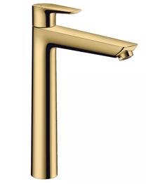 Смеситель для раковины Hansgrohe Talis E 240 71716990, золотой цв.