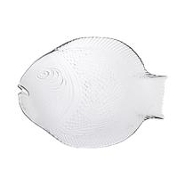 Serviravimo lėkštė Pasabahce Fish, 36 cm, 25 cm, Skaidri sp.