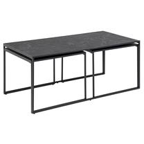 Kohvilaud Home4you Infinity AC94033, must v., 120 cm x 60 cm x 48 cm