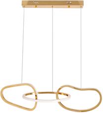 Valgusti lagi Candellux Lighting Anneli, LED, 3000 °K, 3 x 10 W, kuldne v. / kuldne v.
